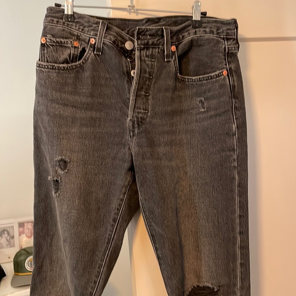Faded black 501